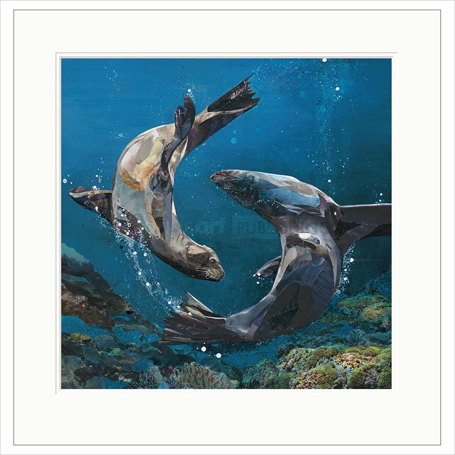 First Dance Mounted Limited Edition Print by Sarah Jackson
