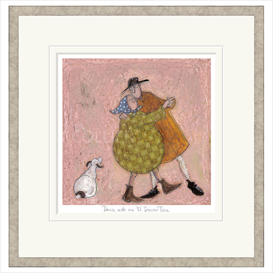 Dance With Me 'til Dinner Time Framed Limited Edition Print by Sam Toft