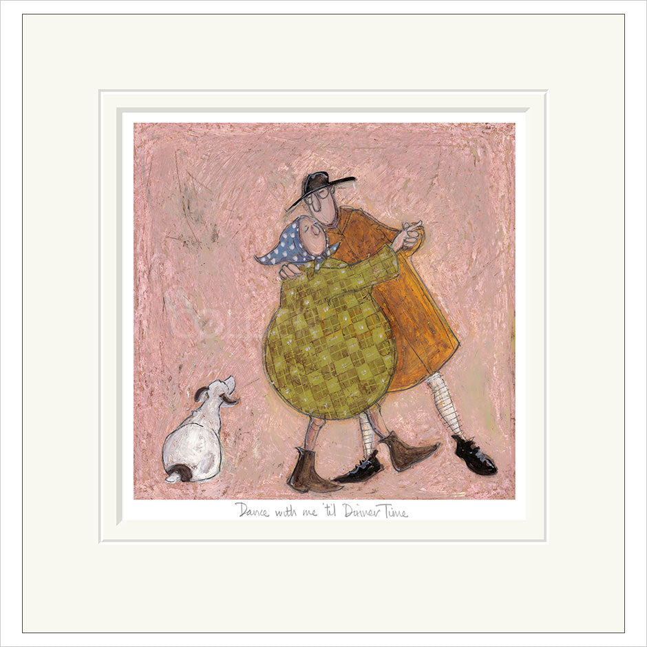 Dance With Me 'til Dinner Time mounted Limited Edition Print by Sam Toft