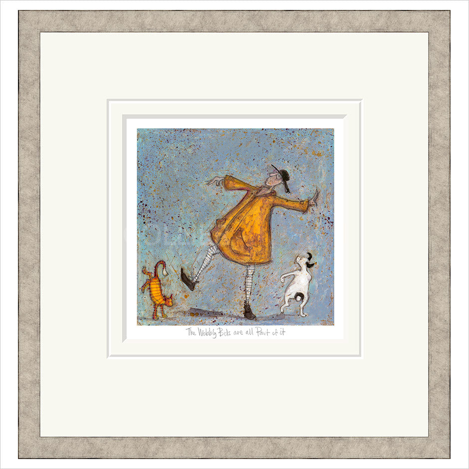 The Wobbly Bits Are All Part of it Framed Limited Edition Print by Sam Toft