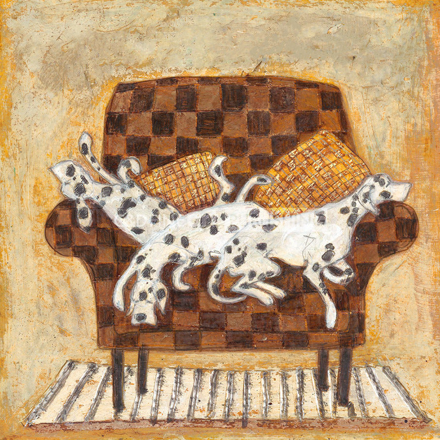 The Snuggle Seat Limited Edition Print by Sam Toft
