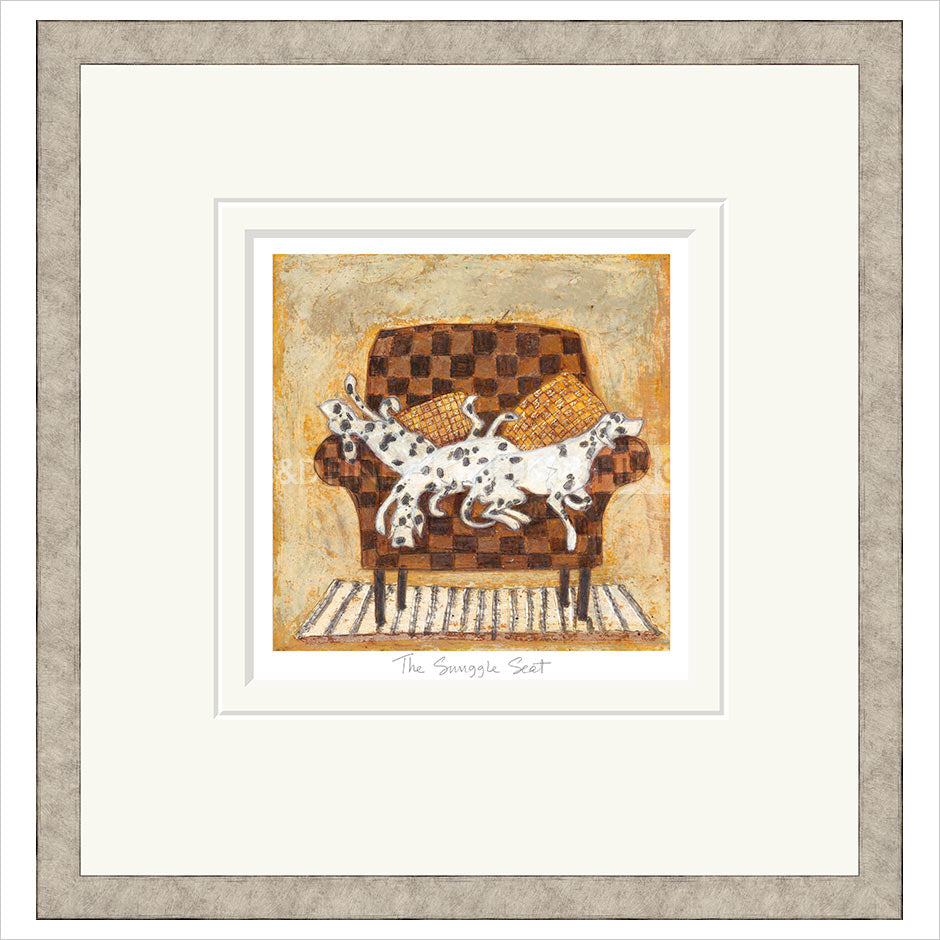 The Snuggle Seat Framed Limited Edition Print by Sam Toft