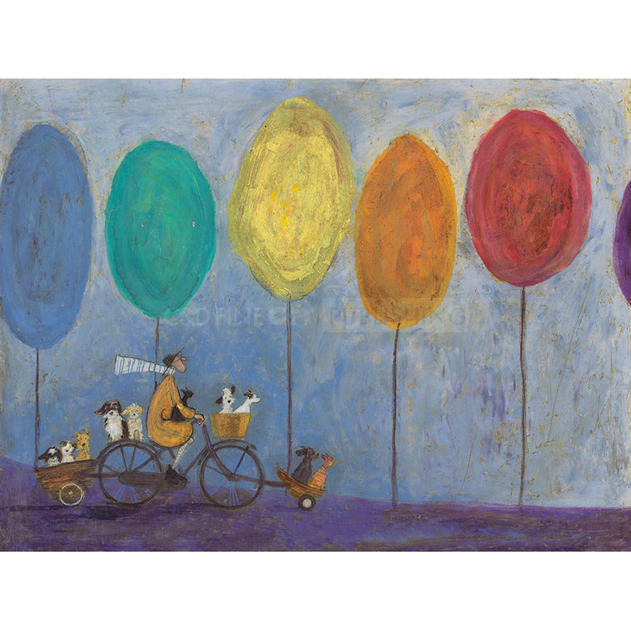 Rainbow Riders Limited Edition Print by Sam Toft