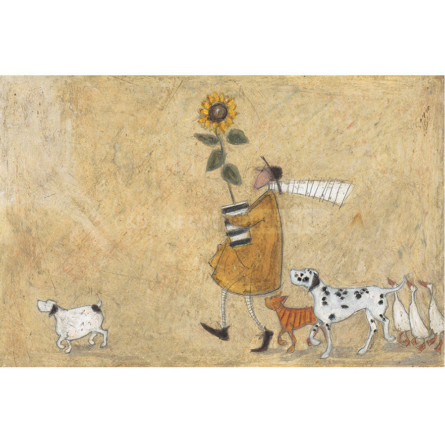 Bringing Sunshine Limited Edition Print by Sam Toft
