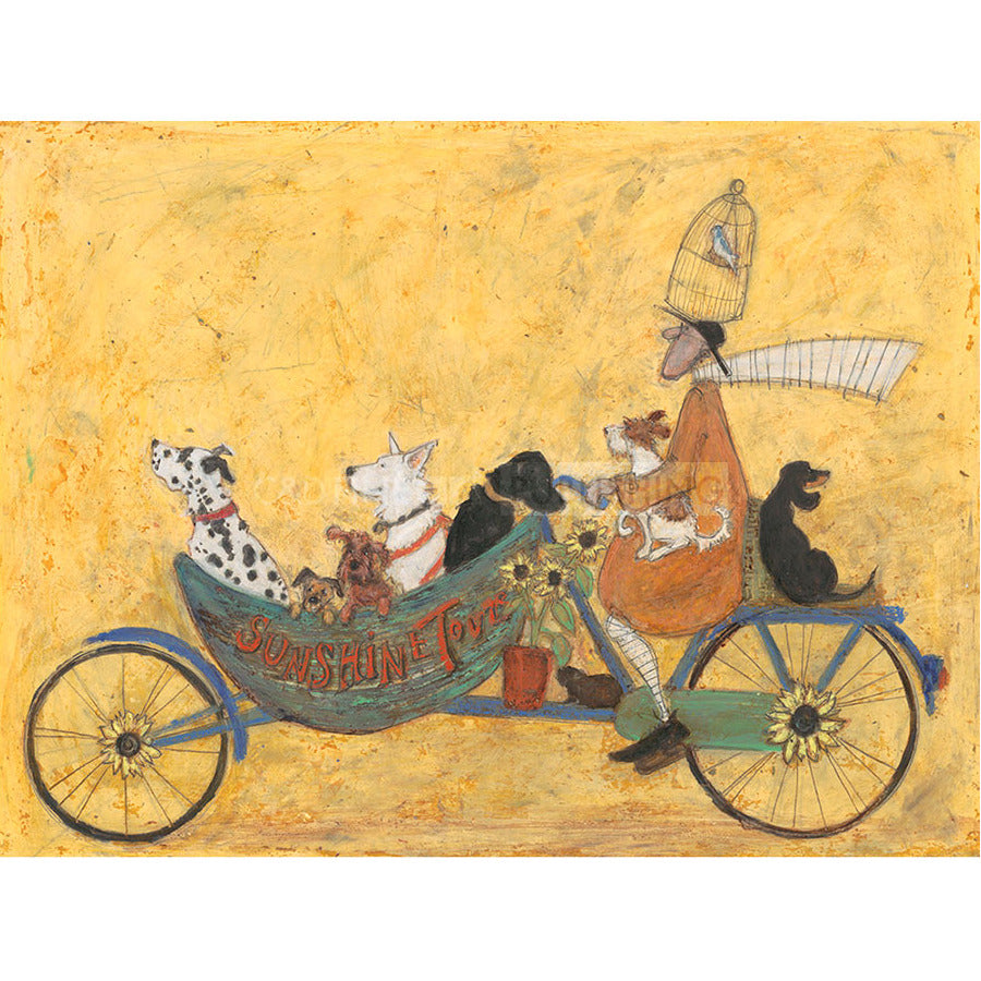 Sunshine Tours Limited Edition Print by Sam Toft
