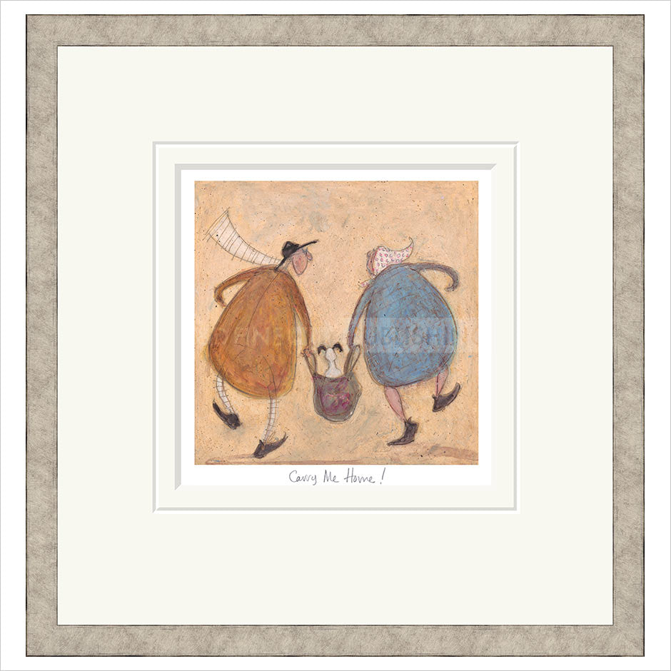 Carry Me Home Framed Limited Edition Print by Sam Toft
