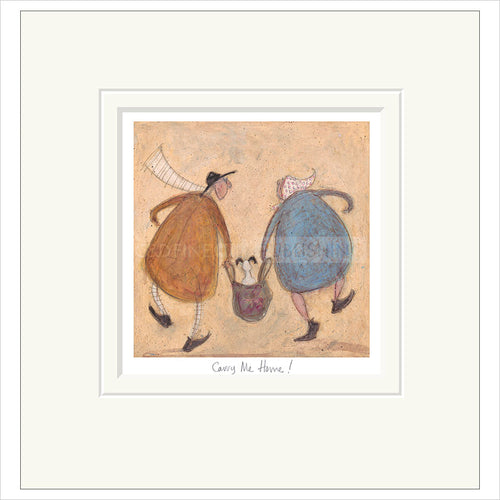 Carry Me Home Mounted Limited Edition Print by Sam Toft