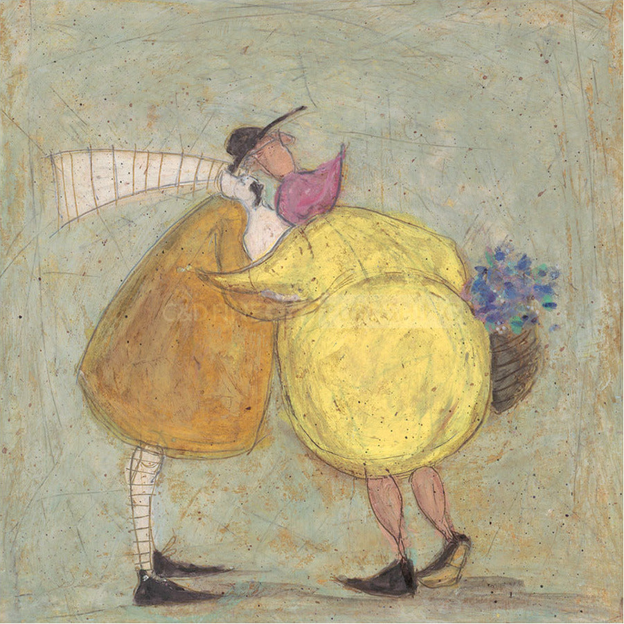 A Big Old Squish Limited Edition print by Sam Toft