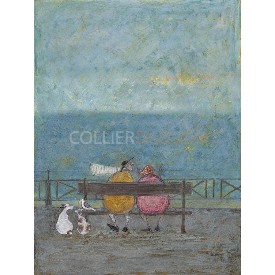 Catching Up on the Gossip Limited Edition Print by Sam Toft