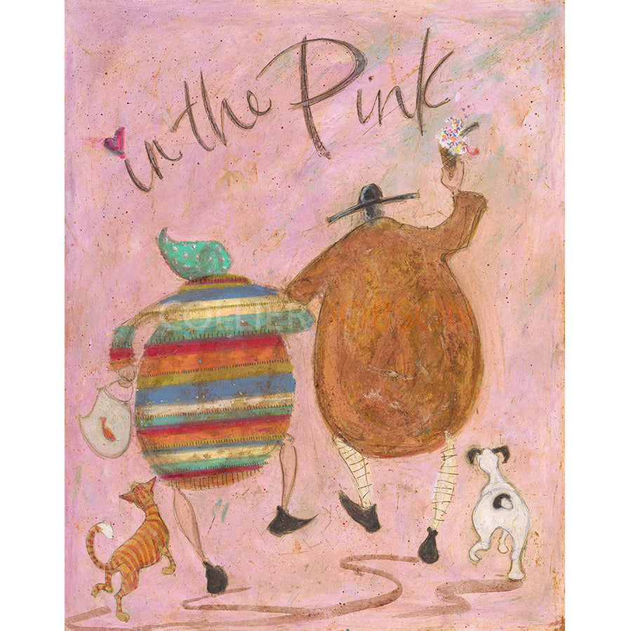 In the Pink...and Loving it! Limited Edition Print by Sam Toft