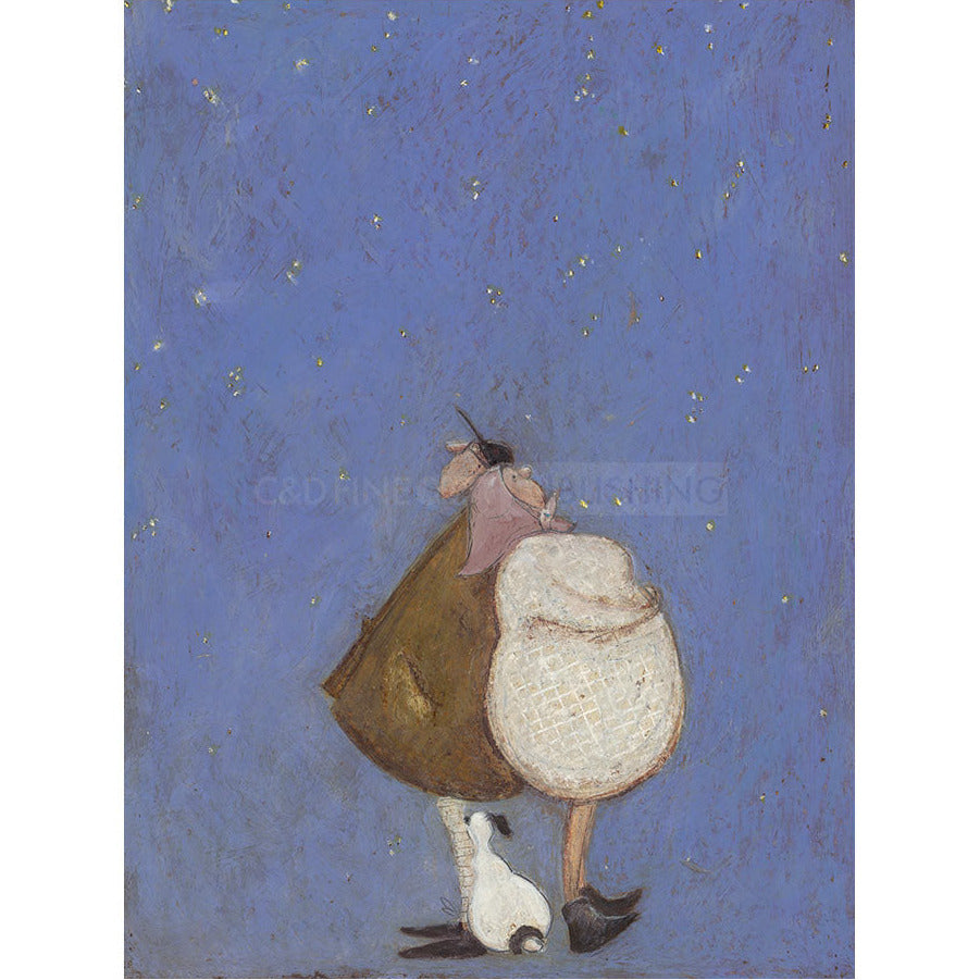 Starry Gazings Limited Edition Print by Sam Toft