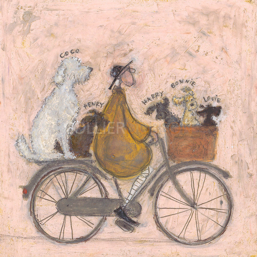 The Doodle Express Limited Edition Print by Sam Toft