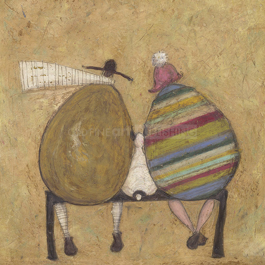 The Small Bench Limited Edition Print by Sam Toft