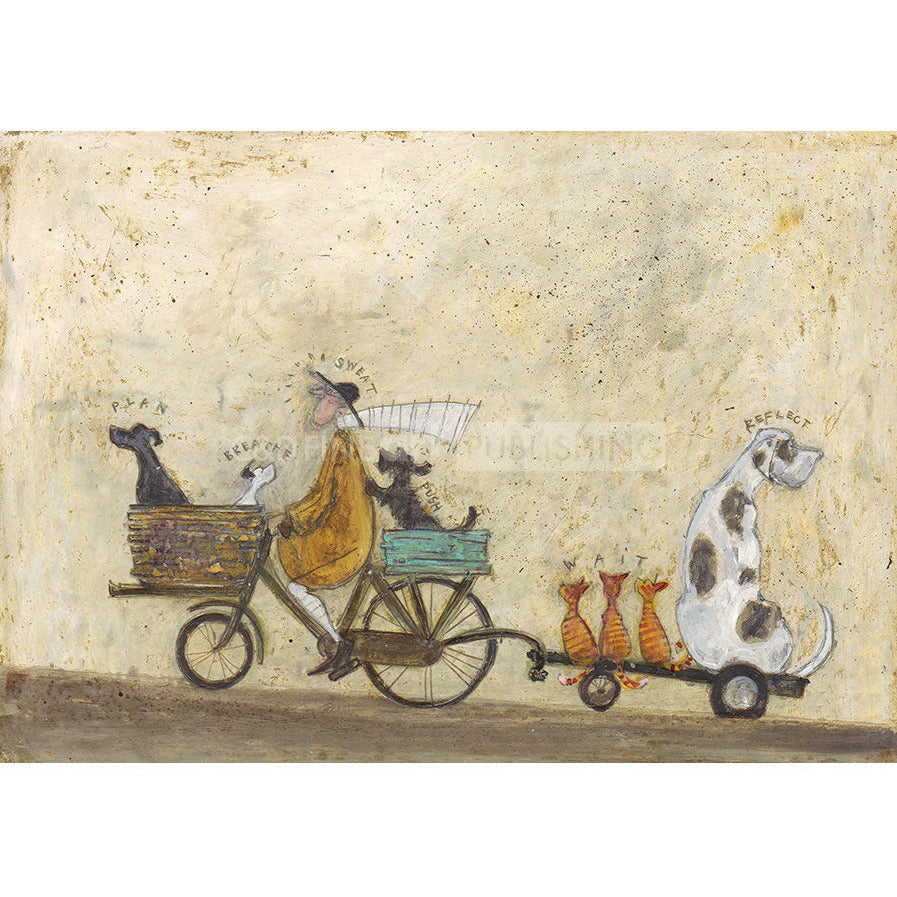 The Uphill Struggle Limited Edition Print by Sam Toft