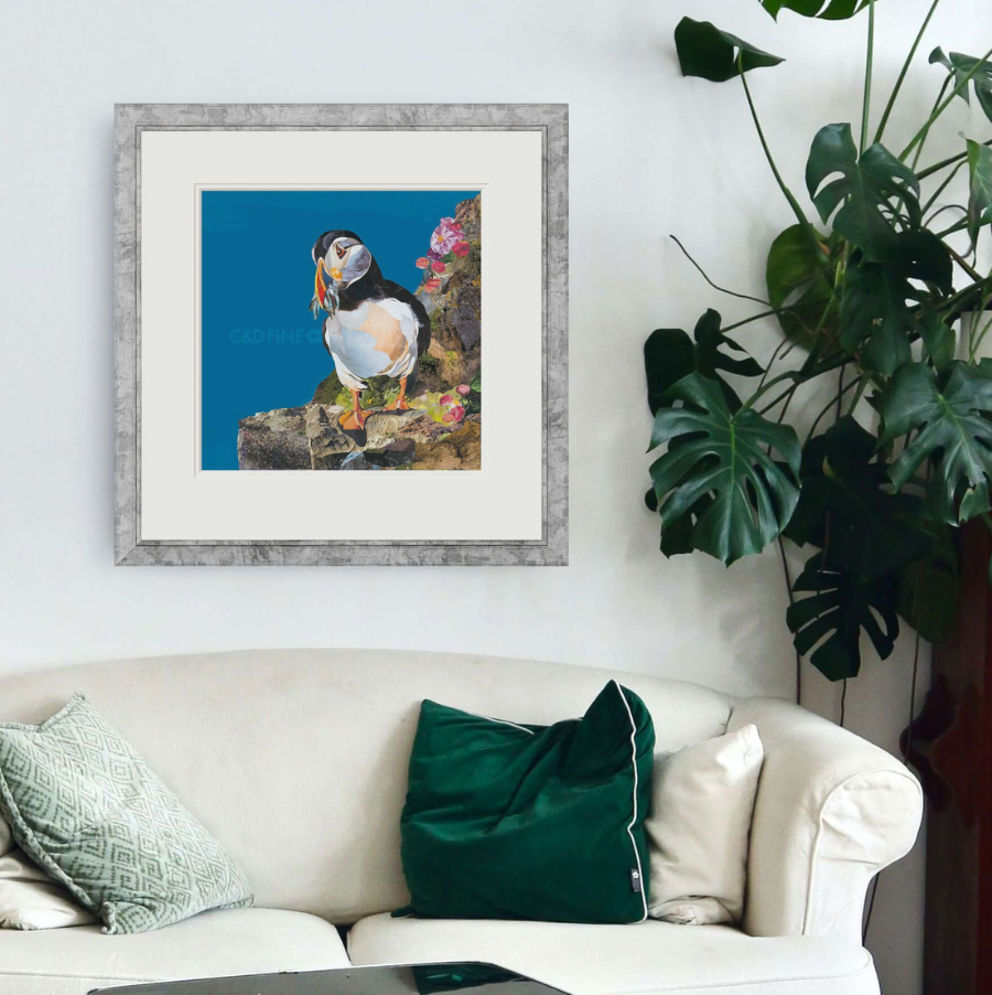 Catch of the Day by Sarah Jackson in a cosy and bright living room setting