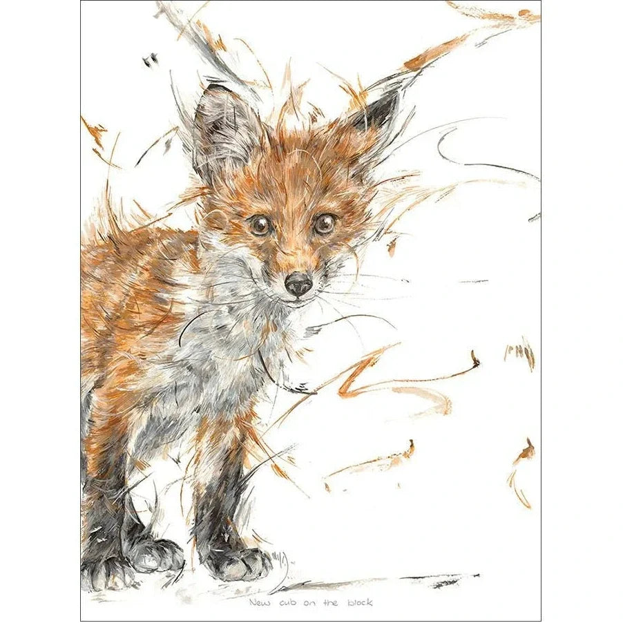 New Cub on the Block Limited Edition Print by Aaminah Snowdon