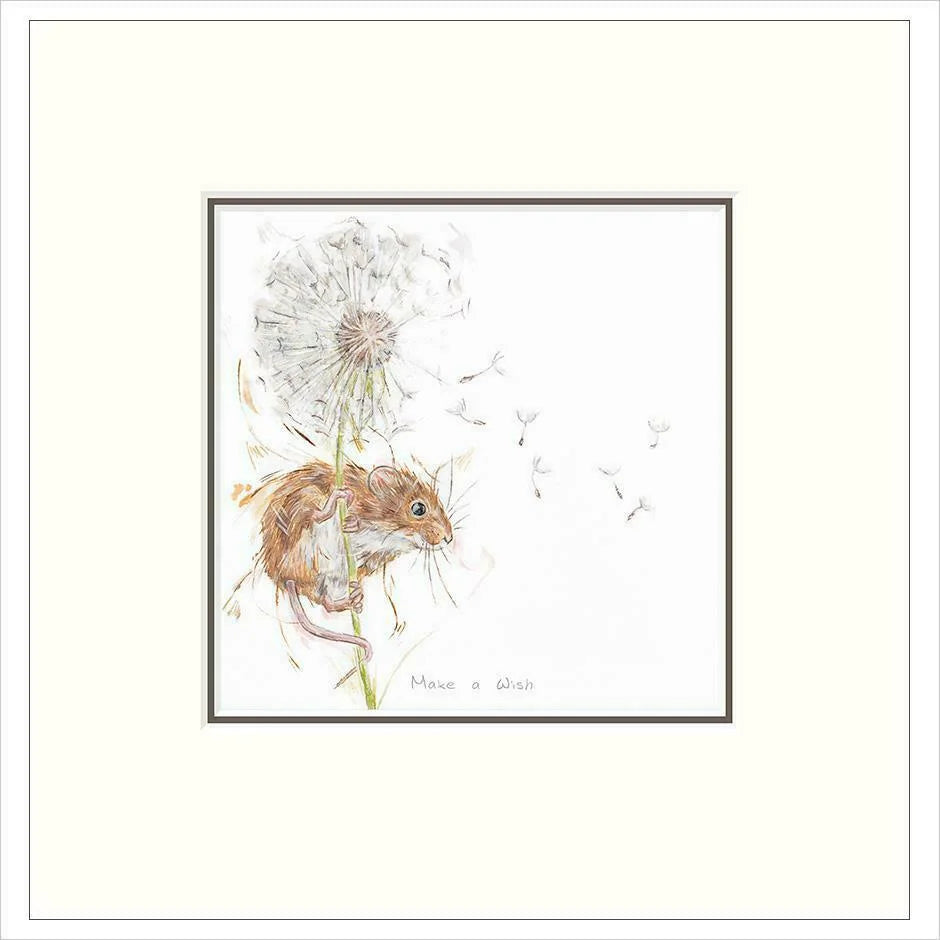 Make a Wish Mounted Limited Edition print by Aaminah Snowdon