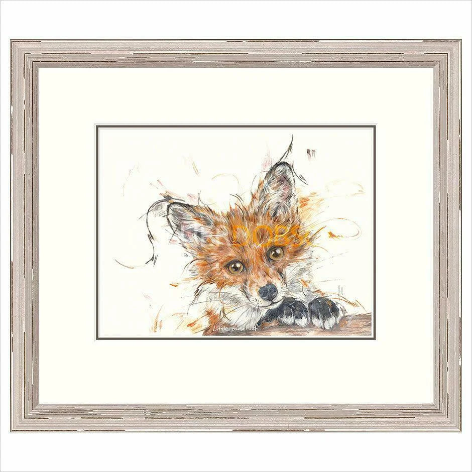 Little Mischief Framed Limited Edition print by Aaminah Snowdon