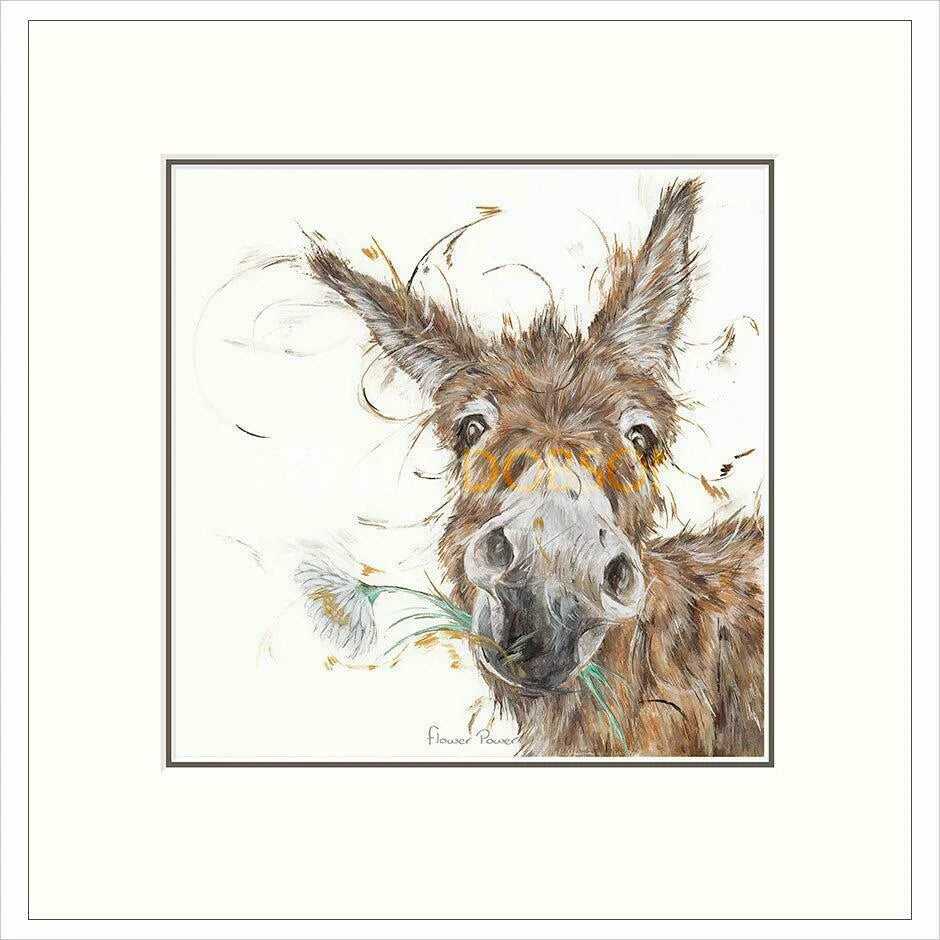Flower Power Mounted Limited Edition print by Aaminah Snowdon