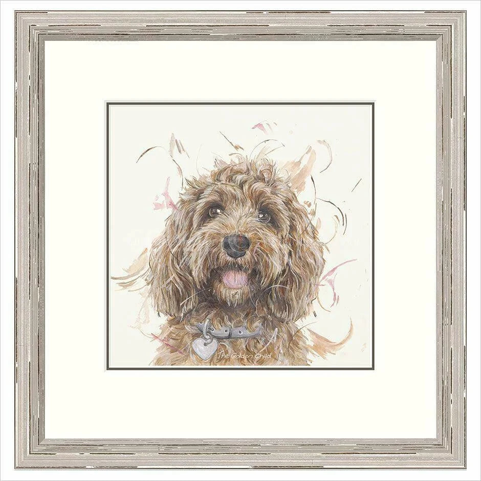 The Golden Child Framed Limited Edition print by Aaminah Snowdon