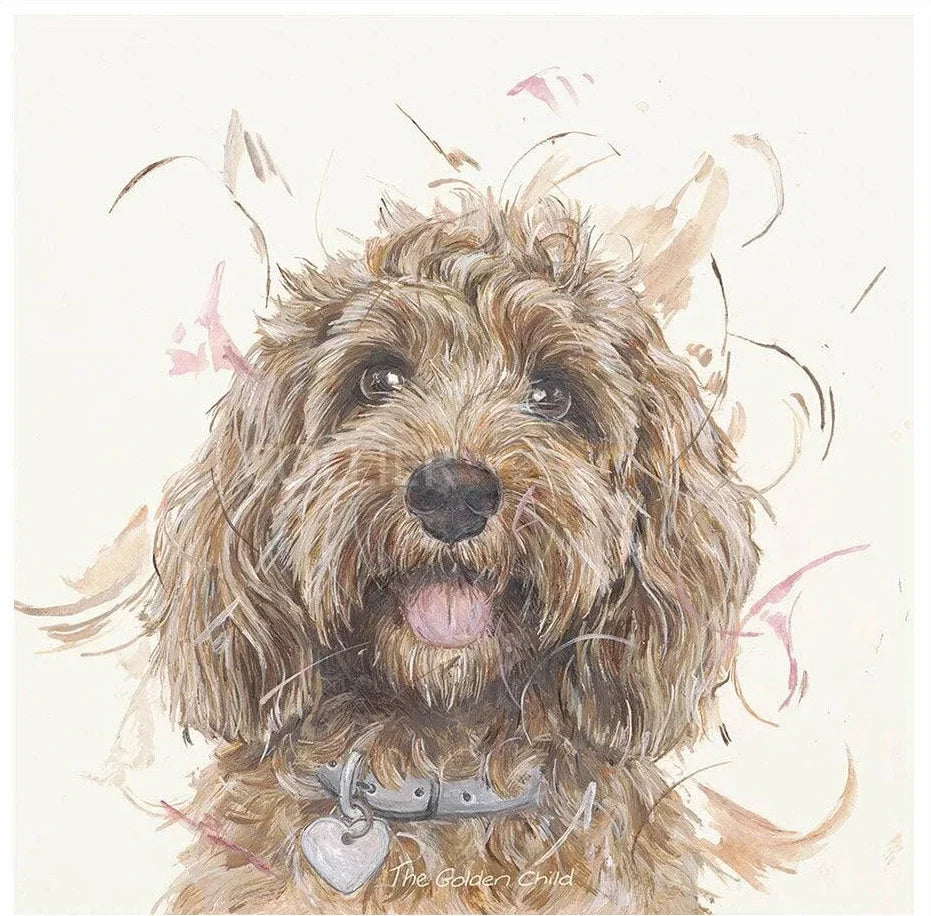 The Golden Child Limited Edition print by Aaminah Snowdon