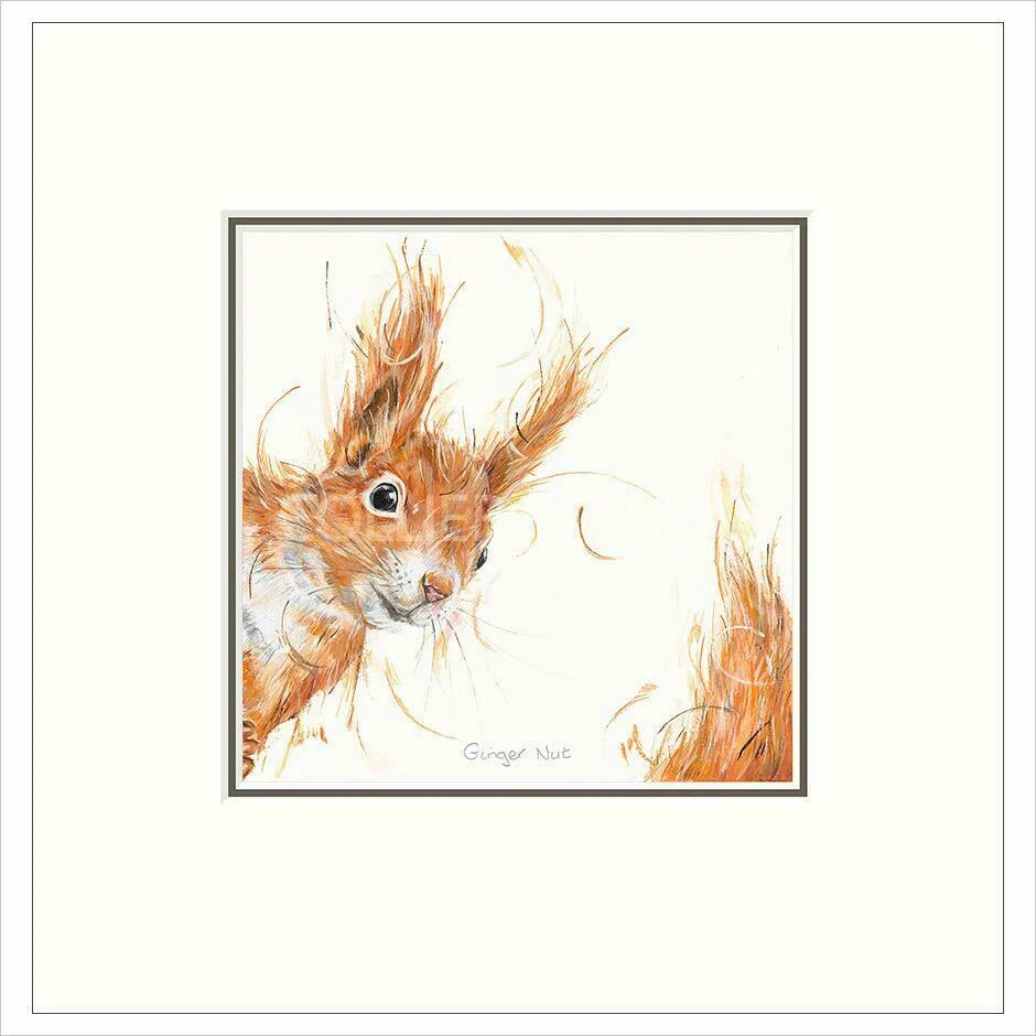 Ginger Nut Mounted Limited Edition print by Aaminah Snowdon