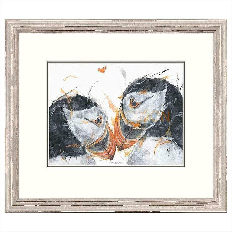Homebirds Framed Limited Edition print by Aaminah Snowdon