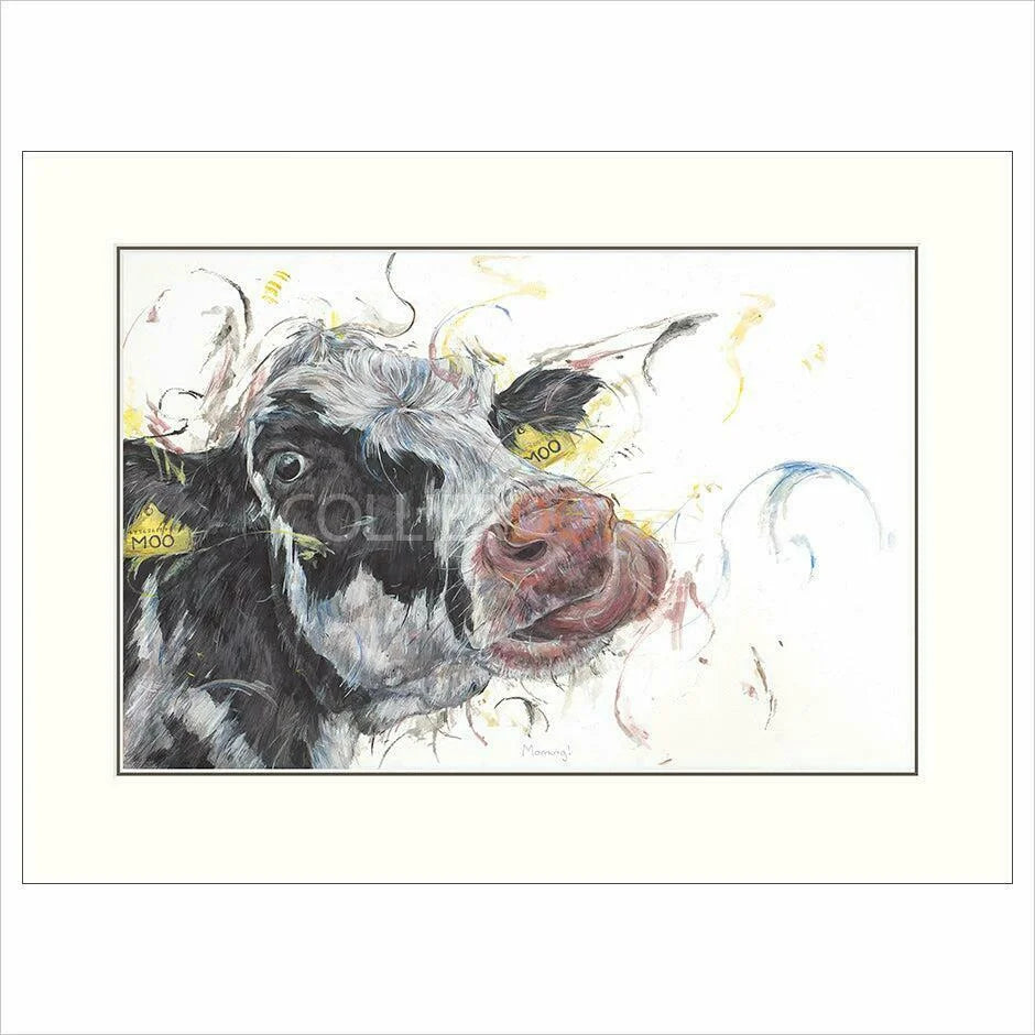 Morning! Mounted Limited Edition Print by Aaminah Snowdon