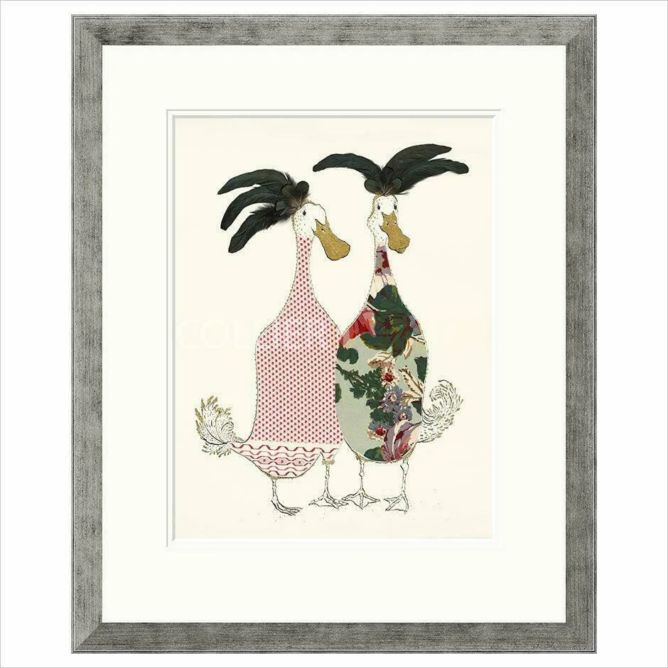 Side Parting Framed (option 1) Limited Edition Print by Anna Wright