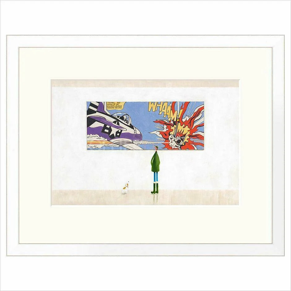 Double Whammy Framed Limited Edition print by Chris Ross Williamson