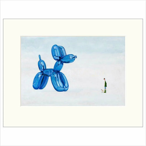 Balloon Dog Mounted Limited Edition Print by Chris Ross Williamson
