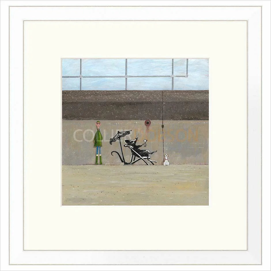 Banksy's Rat Framed Limited Edition Print by Chris Ross Williamson