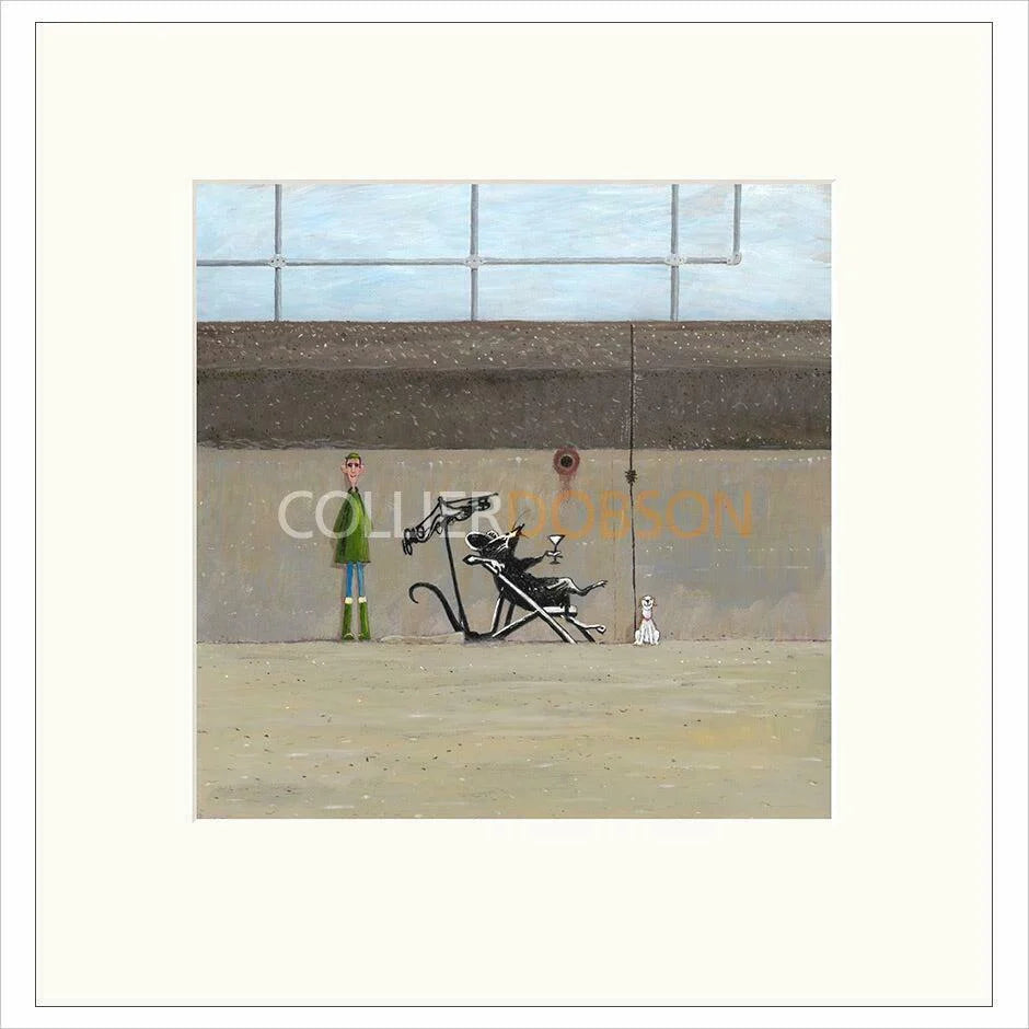 Banksy's Rat Mounted Limited Edition Print by Chris Ross Williamson