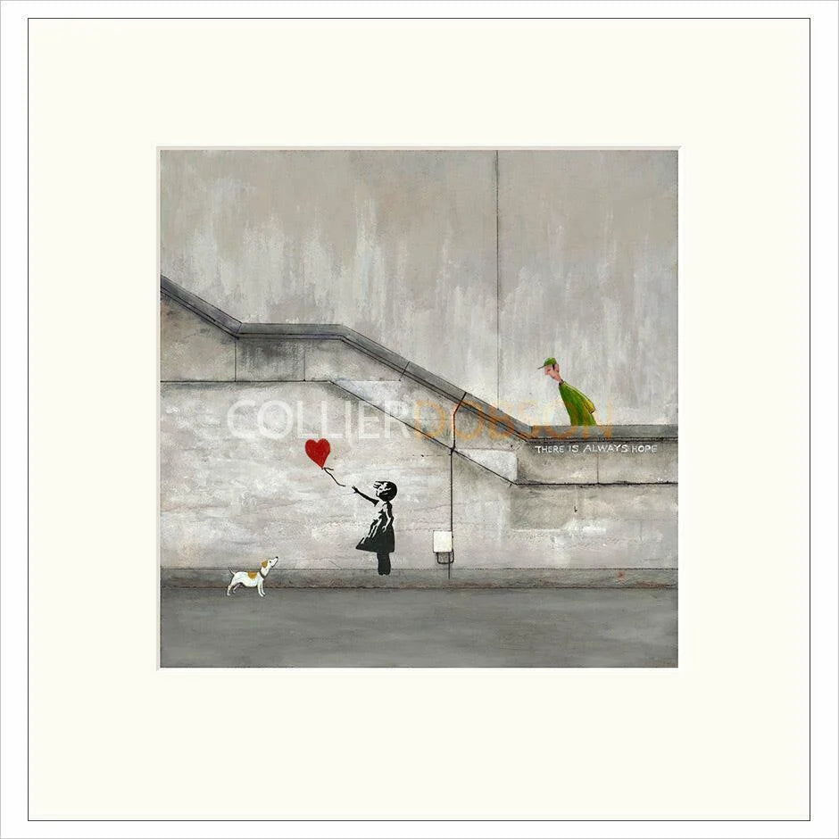 The Banksy Mounted Limited Edition Print by Chris Ross Williamson