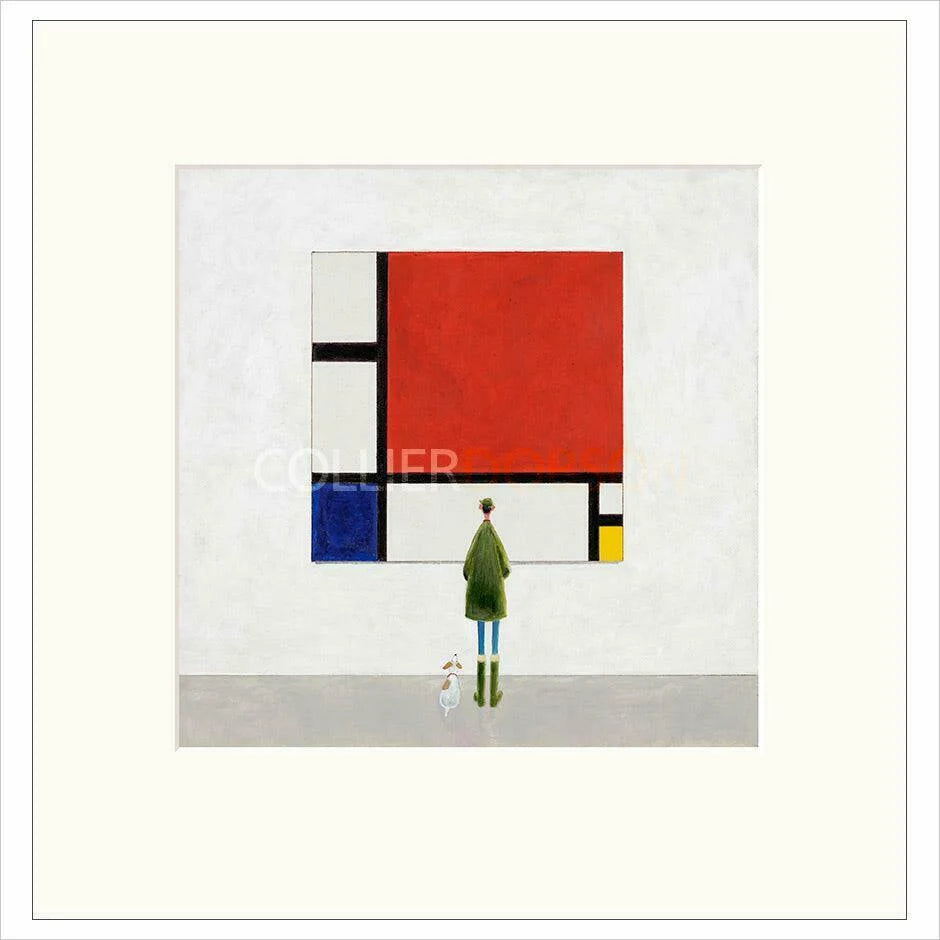 The Mondrian Mounted Limited Edition Print by Chris Ross Williamson