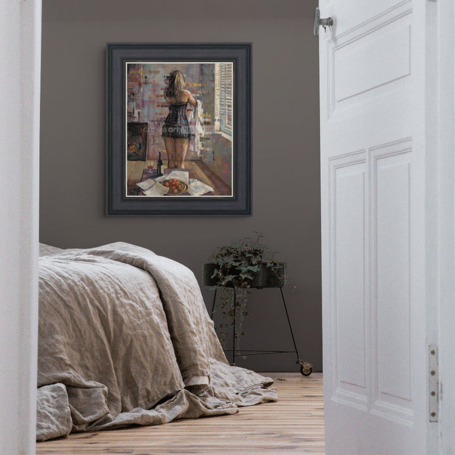Dressing to Impress by Martin Leighton in a cosy bedroom setting