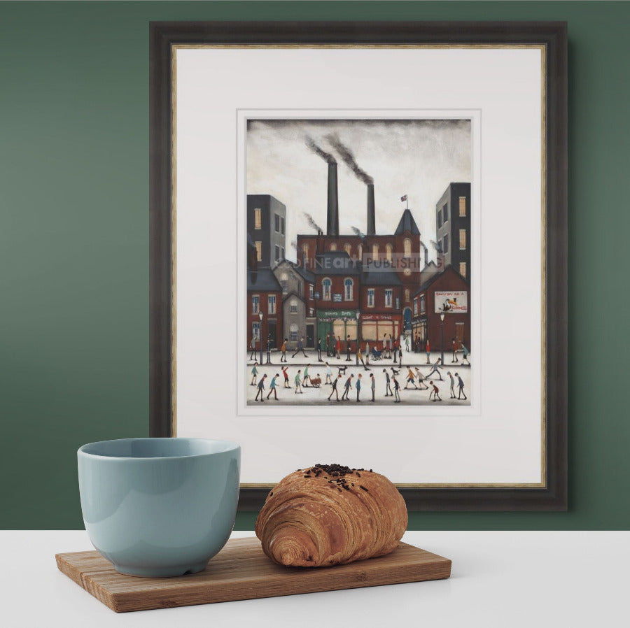 Edna's Baps by Sean Durkin in a cosy green breakfast room setting