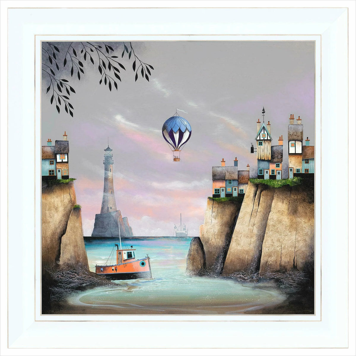 The Cove Framed Limited Edition Print by Gary Walton