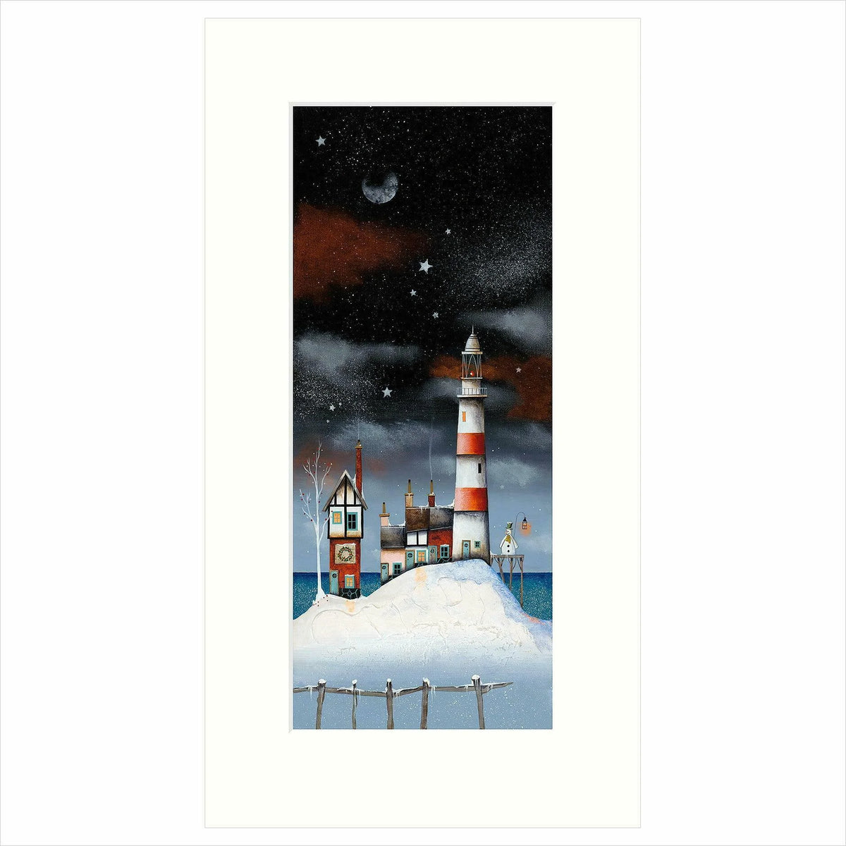 The Night Before Christmas Mounted Limited Edition Print by Gary Walton