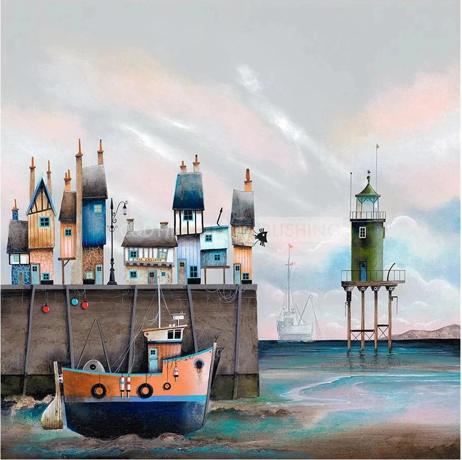 The Gaslamp Limited Edition Print by Gary Walton
