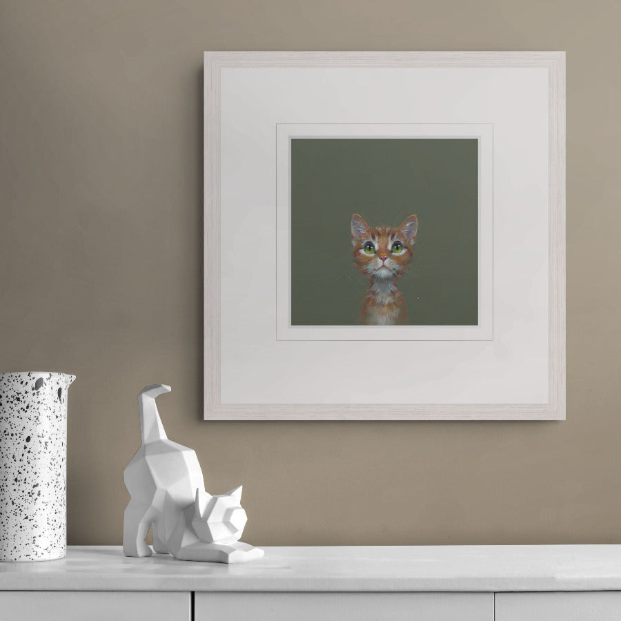 High Hopes Limited Edition Print by Nicky Litchfield in a cosy and contemporary room setting