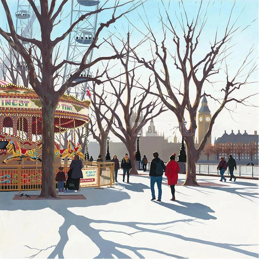 Carousel II Limited Edition Print by Jo Quigley