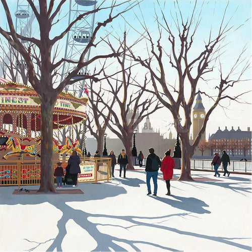 Carousel II Limited Edition Print by Jo Quigley