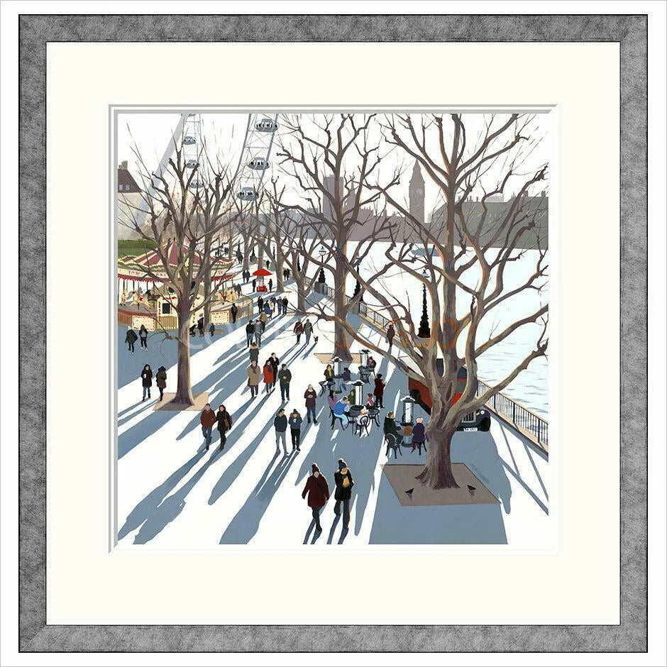 Cafe Society Framed Limited Edition Print by Jo Quigley