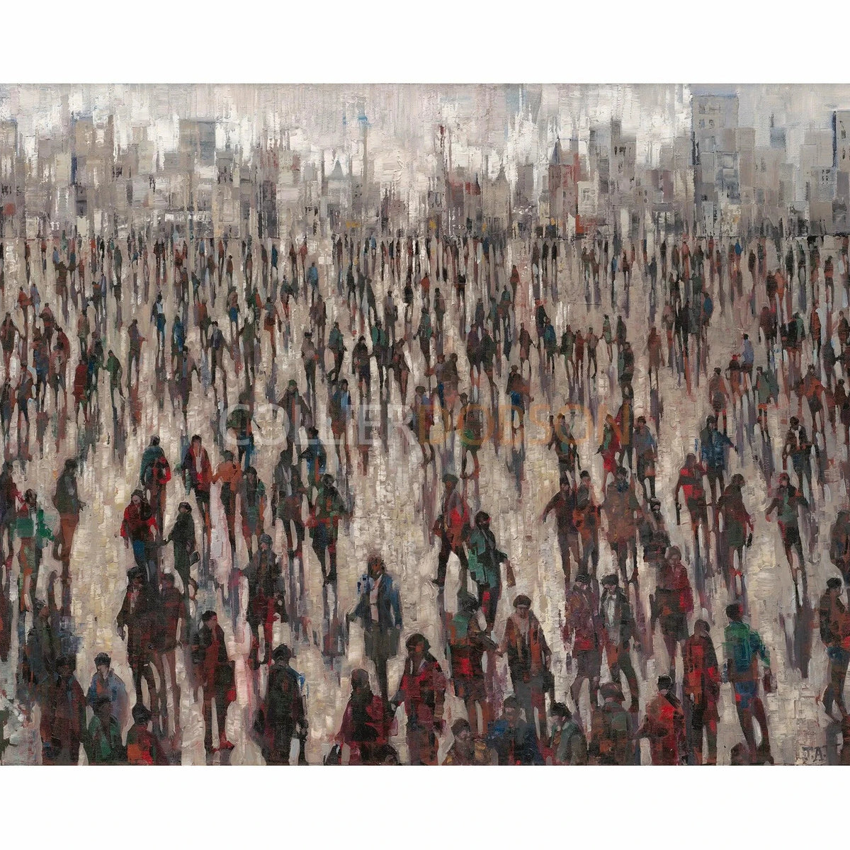 Reflections in Red Limited Edition Print by Julia Whitehead