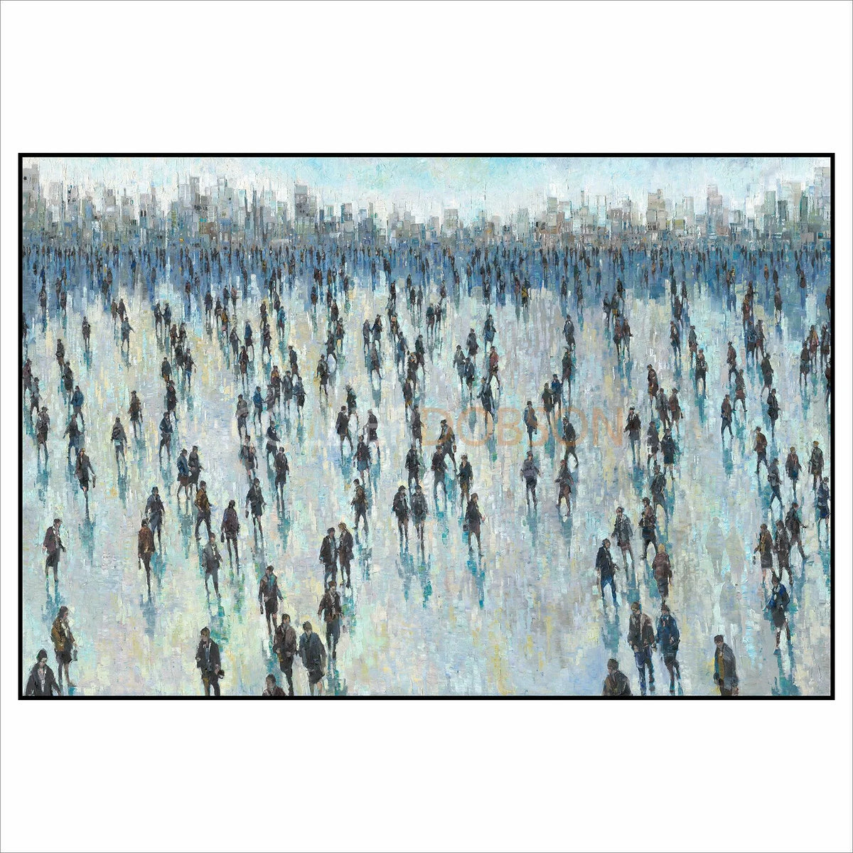 Moody Blues Framed Artist's proof print by Julia Whitehead