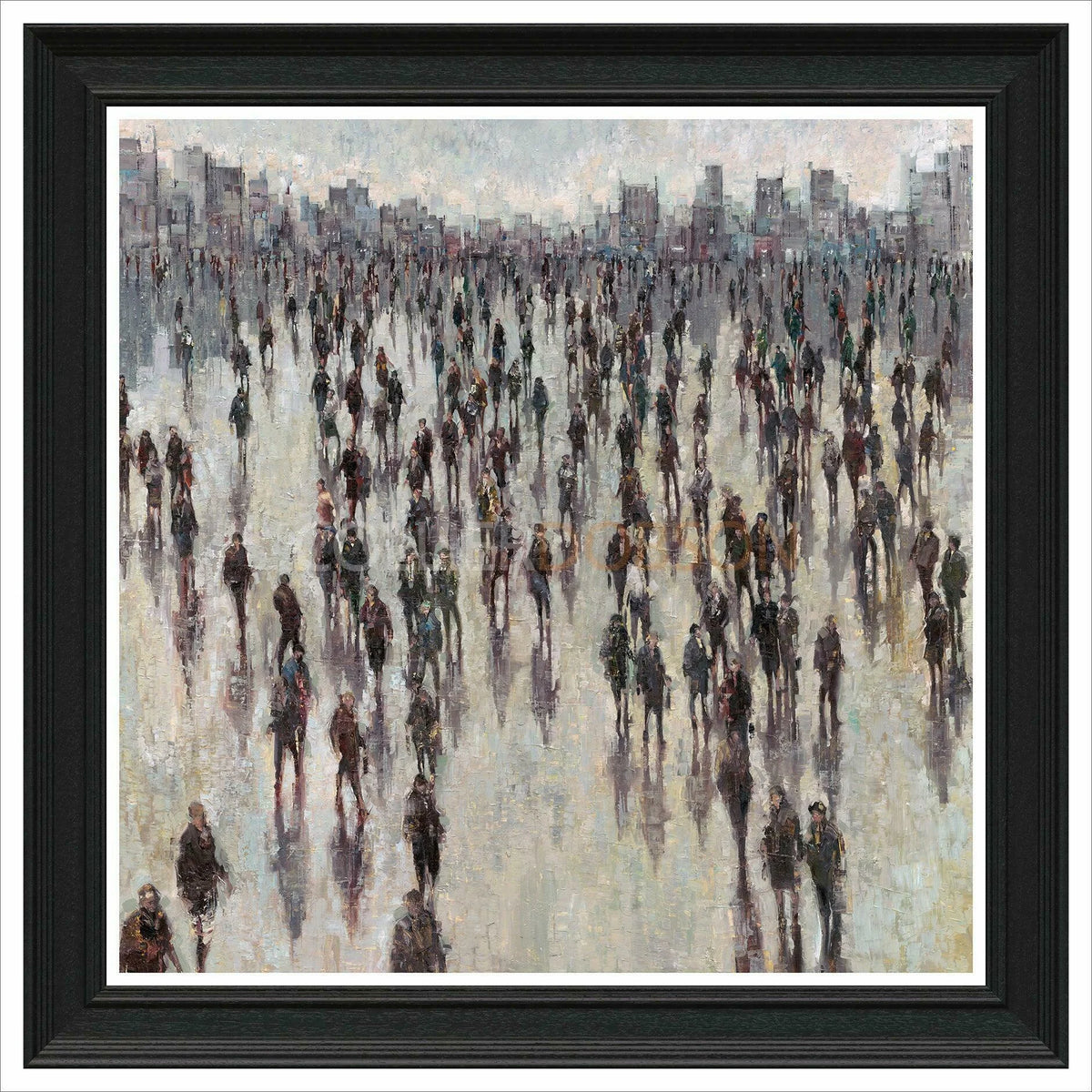 Working Hours Framed Limited Edition Print by Julia Whitehead