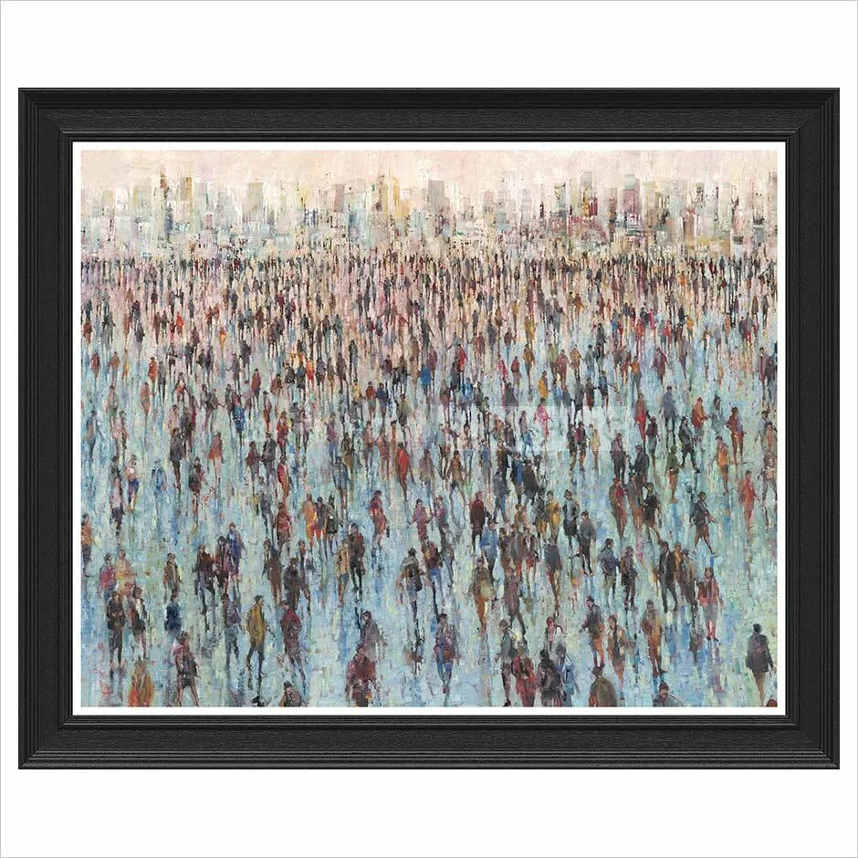 Morning in the City Framed Limited Edition Print by Julia Whitehead