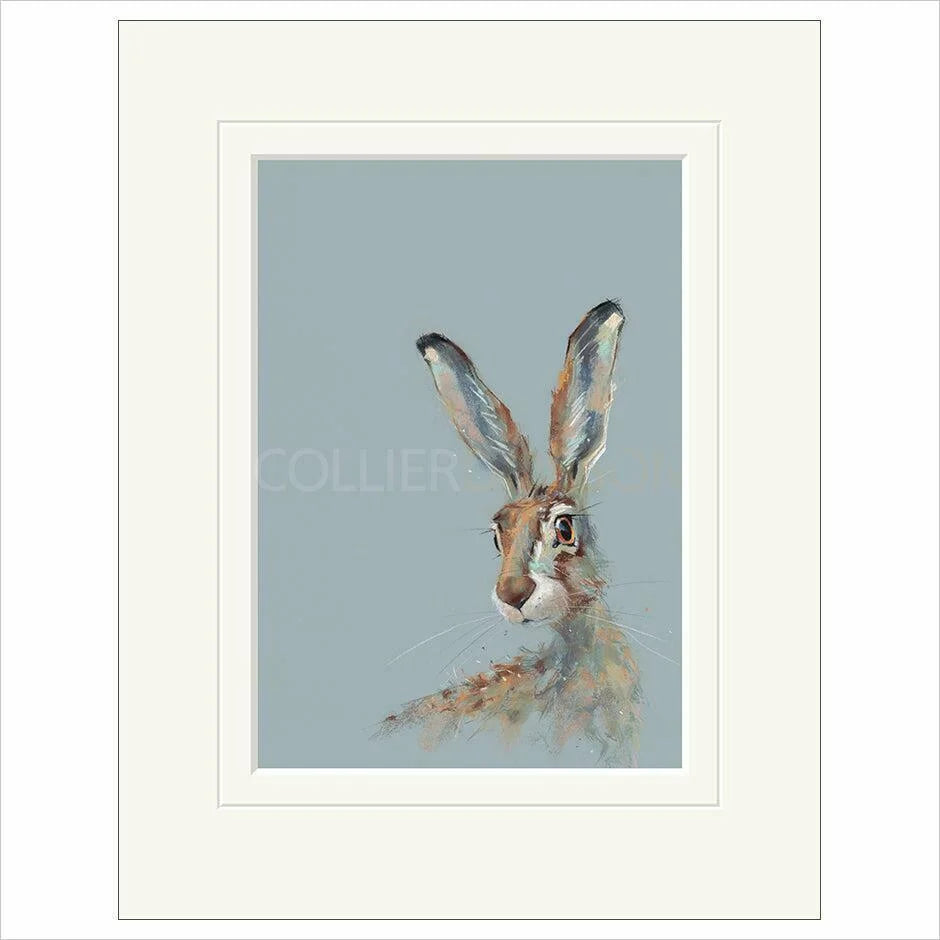 Bright Eyed Mounted Limited Edition Print by Nicky Litchfield