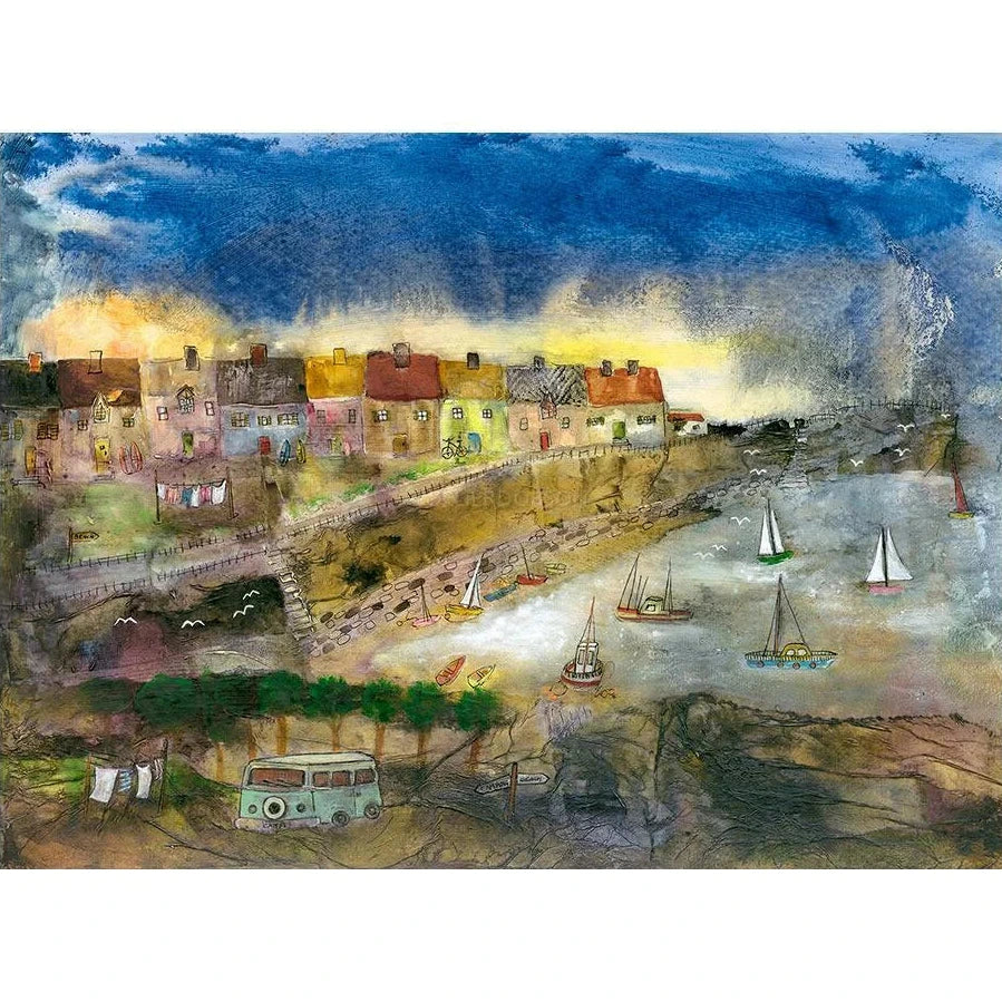 Camper Van Limited Edition print by Rosa Sepple